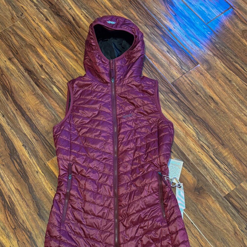 New Skhoop Debbie Vest, M Ruby Red